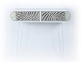 Consola Mingitav Illia No.5, 106 x 30 x 85 cm, PAL/metal, alb