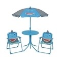 Set mobilier de gradina pentru copii Shark, Decoris, 4 piese, multicolor