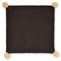 Perna decorativa Eleni, Decomex, 45x45 cm, poliester, gri