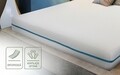Saltea Green Future Super Ortopedica Argento Essential 140x190 cm, H 17 cm