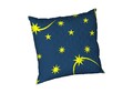 Set 2 perne Moon Night, microfibra matlasata Alcam, 70x70 cm