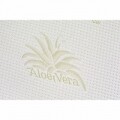 Topper saltea Aloe Vera Therapy Memory Arctic Gel 7 zone de confort, Green Future, 90x200 cm 