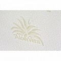Topper saltea Aloe Vera Therapy Memory Arctic Gel 7 zone de confort, 90x200 cm, H 5 cm