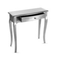 Consola cu 1 sertar Cagliari Silver, Versa, 80x30x80 cm, lemn de brad