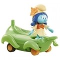 Smurflily si vehicul frunza, H 5.7 cm