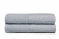 Set 2 prosoape de maini 50x90 cm, 100% bumbac, Soft Kiss, Yonca Light, bleu