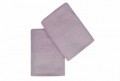 Set 2 prosoape de maini 50x90 cm, 100% bumbac, Soft Kiss, Yonca  Lilac