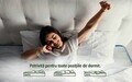 Saltea Ortopedica Ice Touch Memo Latex 90×200 cm, H 20 cm, 7 zone, memory foam, latex, medie/ferma, anatomica, ergonomica