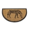 Covoras de intrare Zebra, Versa, cauciuc/fibra de nuca de cocos, 40x60 cm
