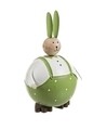 Decoratiune, Amelia Rabbit, Bizzotto, 16x9x9 cm, otel/lemn