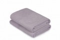 Set 2 prosoape de maini 50x90 cm, 100% bumbac, Soft Kiss, Menekşe  Lilac