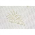 Topper saltea Aloe Vera Therapy Memory Arctic Gel 7 zone de confort, 80x200 cm