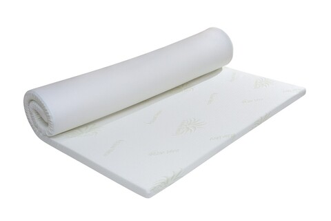 Topper saltea Green Future, Aloe Vera 7 zone de confort 140x190 cm, H 5 cm