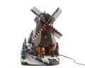 Decoratiune luminoasa Windmill, Lumineo, 31 LED-uri, 20x20x29 cm, polyston, multicolor