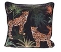 Perna decorativa Jungle, 45x45 cm, poliester, negru