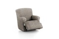 Husa fotoliu cu recliner elastica bi-stretch, Candy, bej in C/11