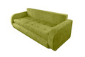 Canapea extensibila Genoa Verde, 230x97x78 cm, cu lada de depozitare