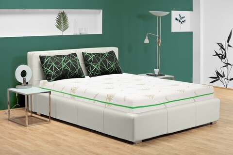 Saltea Ergo Relax Aloe Vera 14+3 Memory Free Air, 120x190x17 cm, Super Ortopedica, Hipoalergenica