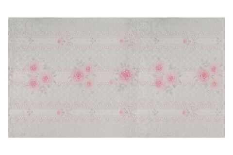 Covor Pink Rose - Pink, Confetti, 100x180 cm, poliester, multicolor