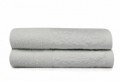 Set 2 prosoape de maini 50x90 cm, 100% bumbac, Soft Kiss, Buket Light Blue