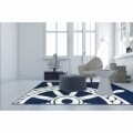 Covor indoor outdoor Floorita WHEEL NAVY 160X230