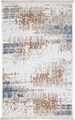 Covor Eko rezistent, NK 01 - Beige, Blue, 100% poliester,  115 x 180 cm