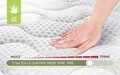 Saltea ortopedica, Viena Aloe Vera Hotel Collection, Memory Pocket, 7 Zone de Confort, 90x200 cm, H 25 cm