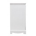 Bufet inferior, Blanc, Bizzotto, 100x40x80 cm, MDF, alb, finisaj mat