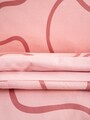 Lenjerie de pat King Size, EC Fleur, Homla, 200x220 cm, 3 piese, microfibra din poliester, roz