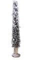 Decoratiune luminoasa Tree w snow, 30 LED-uri, H68 cm, salcie