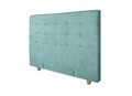 Pat matrimonial, Stockholm, Dots E, 160x200 cm, saltea tip Pocket, topper memory, Mint