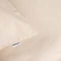 Lenjerie de pat pentru o persoana Defla, Homla, 2 piese, 140x200 cm, bumbac, bej