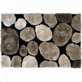 Covor Pebble Koberec Bezova, 170 x 240 cm, 100% poliester, bej/maro/gri