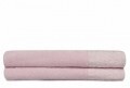 Set 2 prosoape de baie 90x150 cm, 100% bumbac, Soft Kiss, Saltanat Lilac