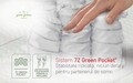 Saltea ortopedica Siena, 140x200x30 cm, Pocket 7 Zone de Confort, Memory, fermitate medie/ferma