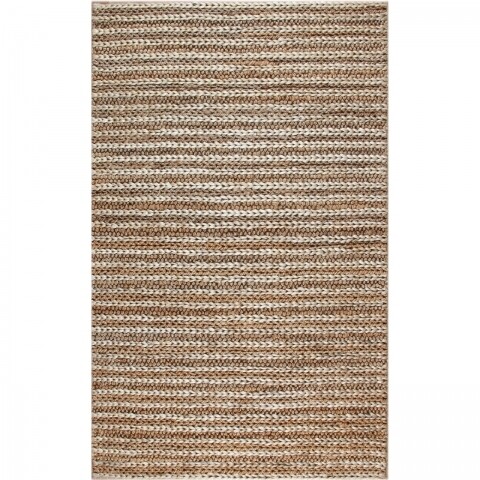 Covor lucrat manual Eko, Flatweave Choti S11152 - Natural, 100% iuta,  140 x 200 cm