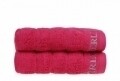 Set 2 prosoape de maini, Beverly Hills Polo Club, 50x90 cm, 100% bumbac, roz 203