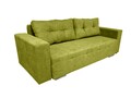 Canapea extensibila Venice 238x96x80 cm, cu lada de depozitare, Verde