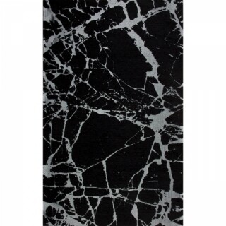 160x230 cm, Negru/Argintiu, SM 21 - Black, Silver XW