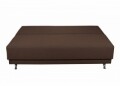 Canapea Extensibila Roma Lux Dark Chocolate 205x90x86 cm + lada de depozitare, maro