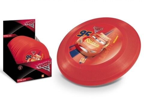 Disc zburator Cars 3, Ø23 cm, rosu