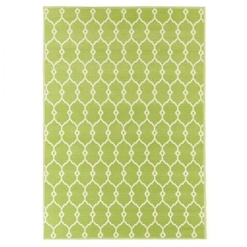 Covor indoor outdoor Floorita TRELLIS GREEN 133X190