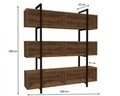 Biblioteca D2306OKTL160M102, Gauge Concept, 160x35x180 cm, PAL, aluna