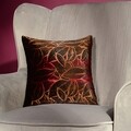 Perna decorativa Havana, Decomex, 40x40 cm, poliester, teracota