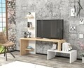 Mobilier living Raffline, 1 corp, 124x30x100 cm, PAL , stejar