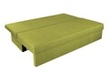 Canapea extensibila Alfi 192x80x77 cm cu lada de depozitare, Lime/Stripes