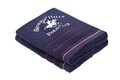 Set 2 prosoape de baie, Beverly Hills Polo Club, 401, 70x140 cm, 100% bumbac, bleumarin