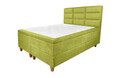 Pat matrimonial, Stockholm, Harmony E, 180x200 cm, saltea tip Pocket, topper memory, Verde