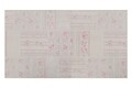 Covor Romantic Patch - Mint, Confetti, 100x180 cm, poliester, multicolor