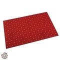 Covor pentru bucatarie Kyoto Red, Versa, 50x80 cm, poliester